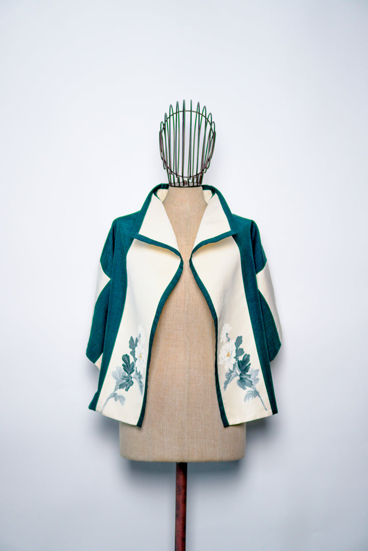Short Silk Jacket | Allegra
