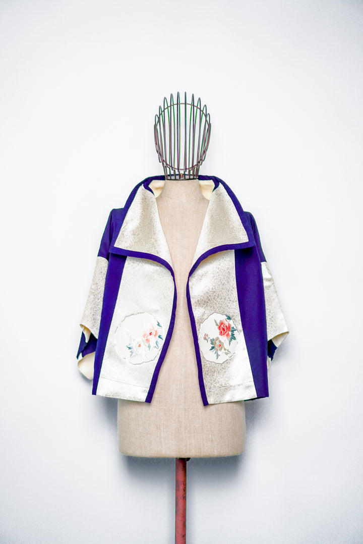 Short Silk Jacket | Allegra
