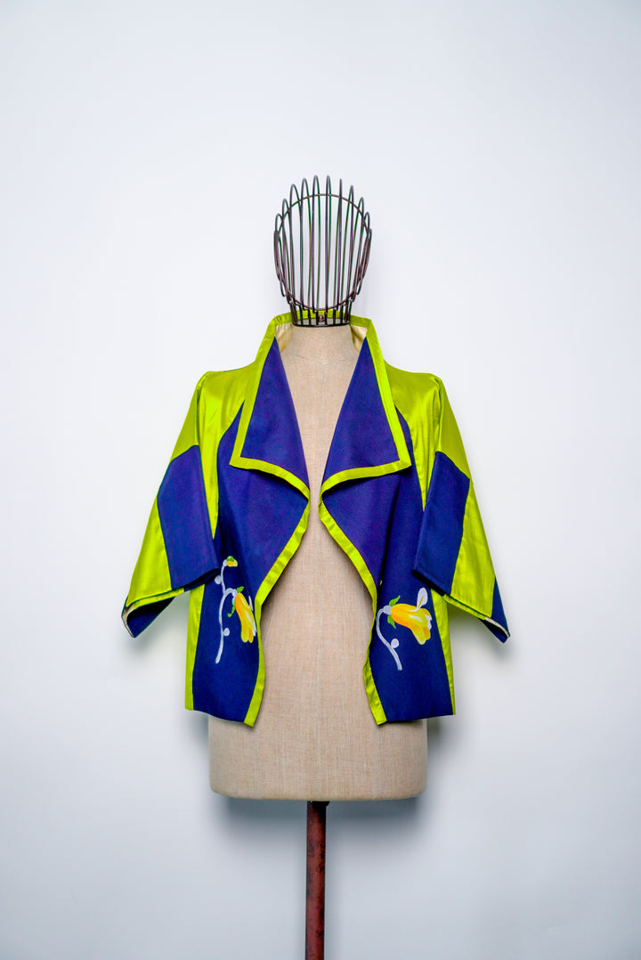 Short Silk Jacket | Allegra