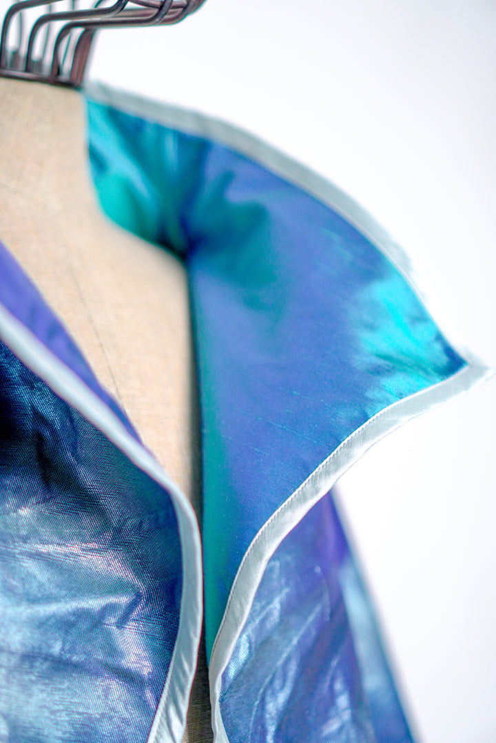 Short Silk Jacket | Allegra
