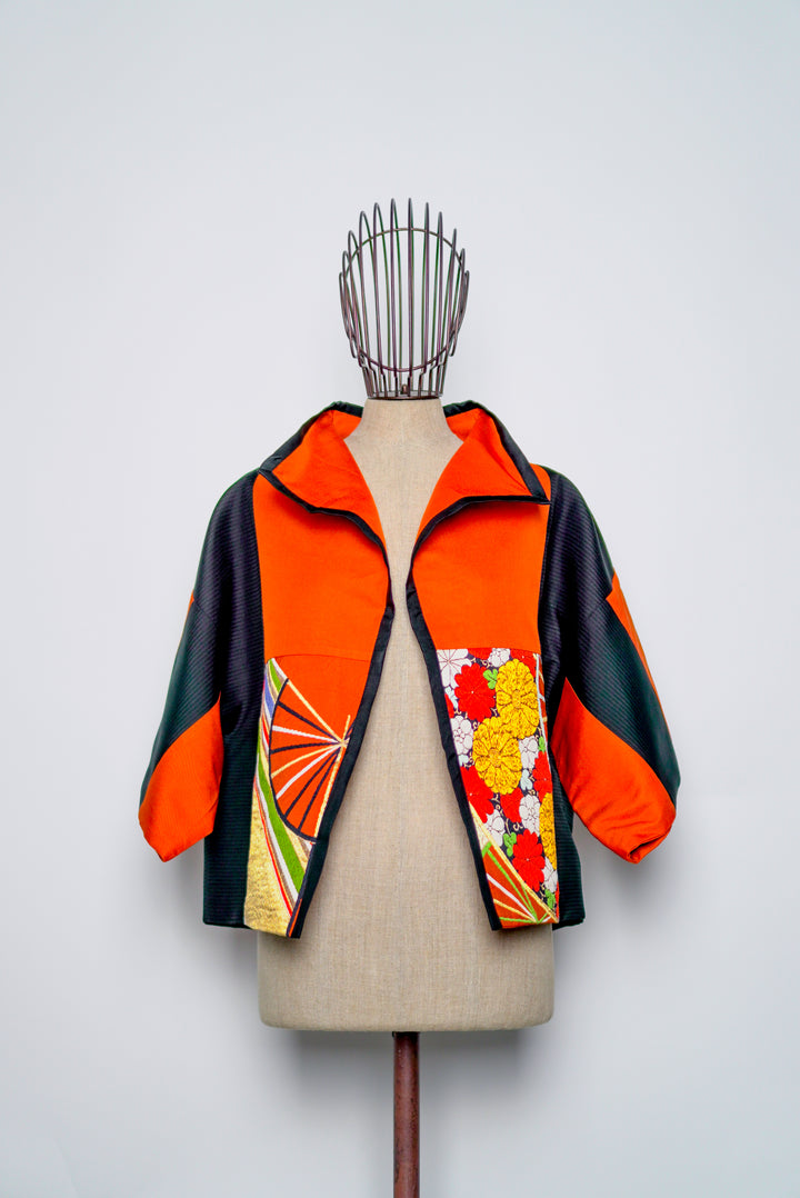 Short Silk Jacket | Allegra