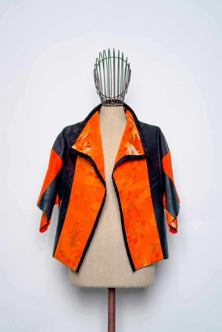 Short Silk Jacket | Allegra