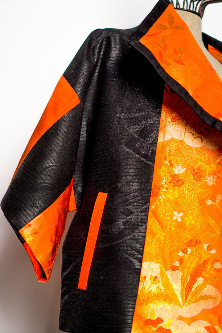 Short Silk Jacket | Allegra