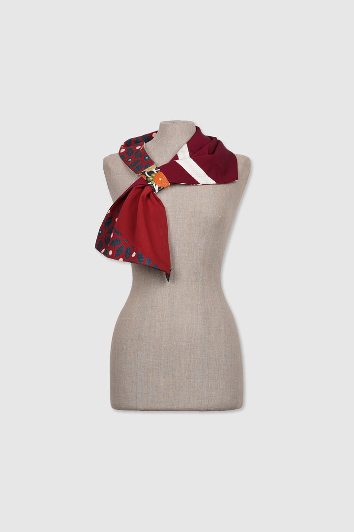 Ayaka Reversible Shibori Scarf