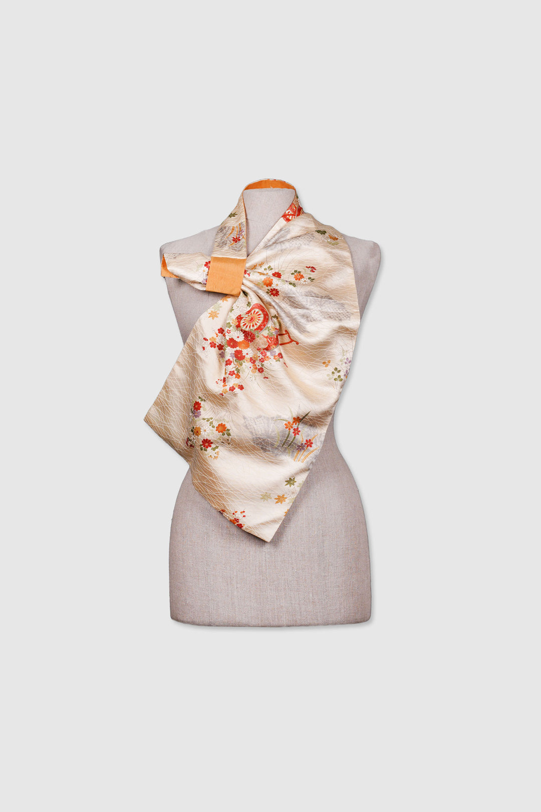 Ayaka Silk Reversible Scarf