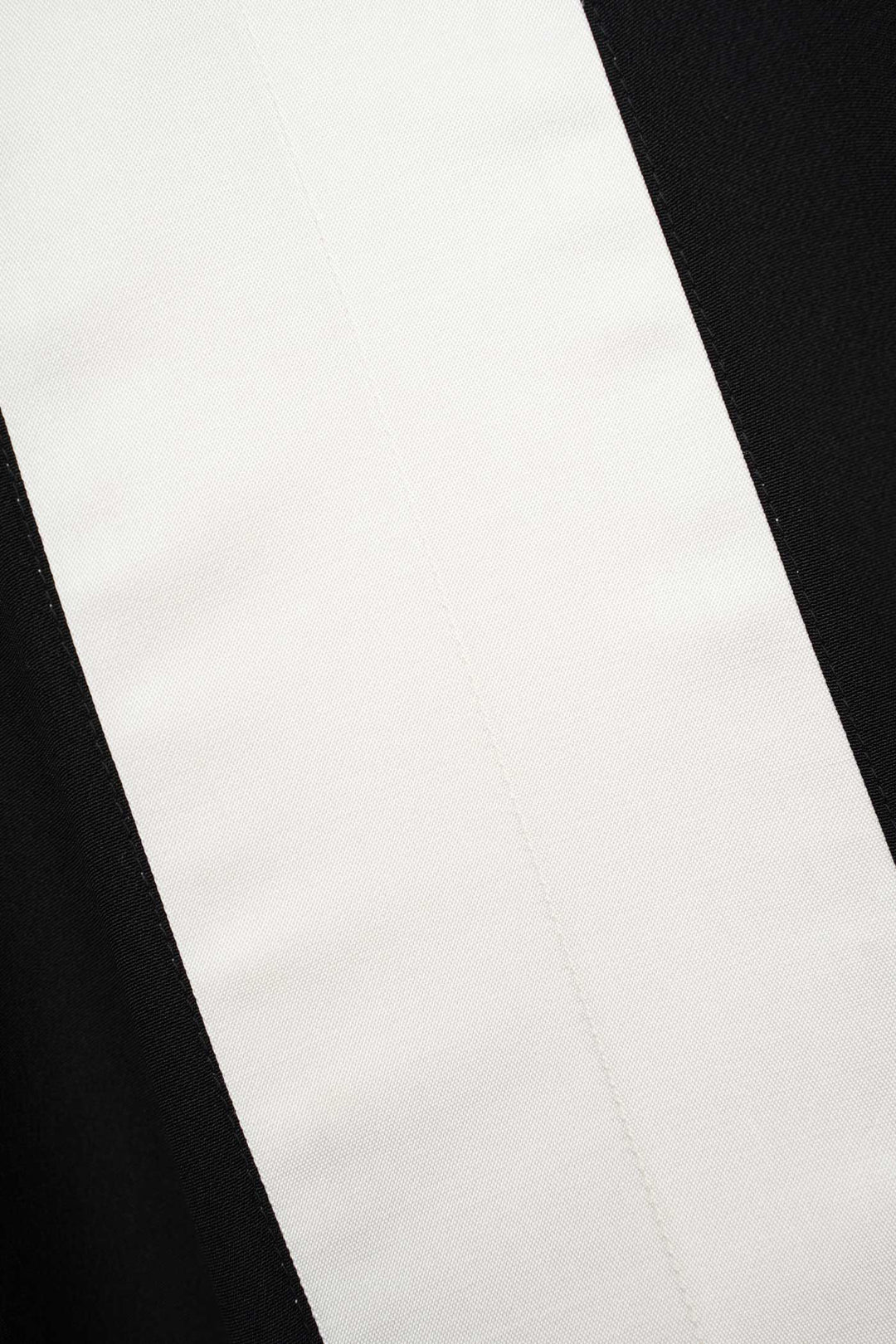 Black & White Silk Shift Dress | Canto Notturno