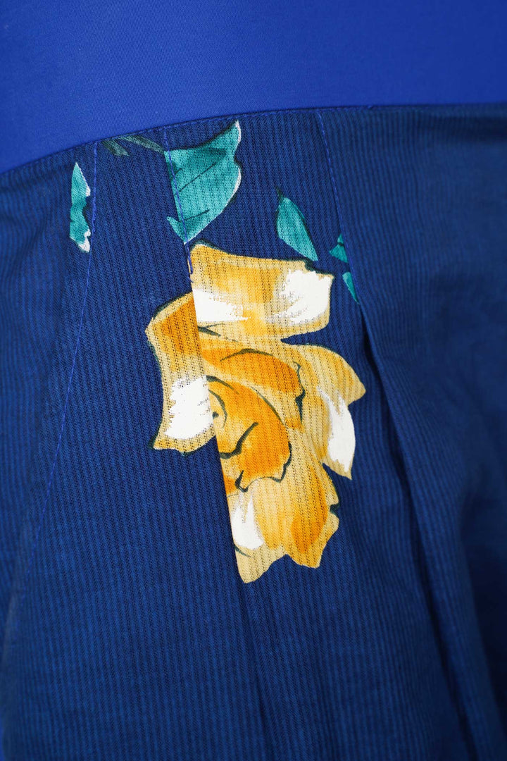 Cotton Lantern Pants with Floral Designs | Hana No Tobari