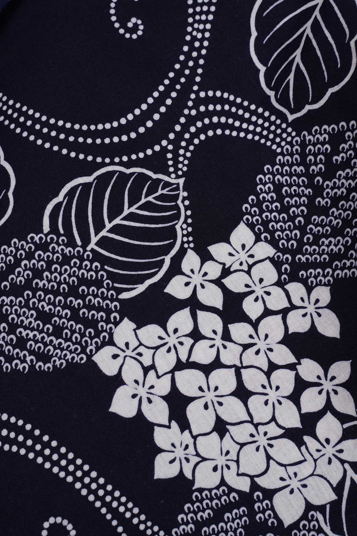 Cotton Reversible 4-Way Bolero Jacket | Takara | Floral Hex