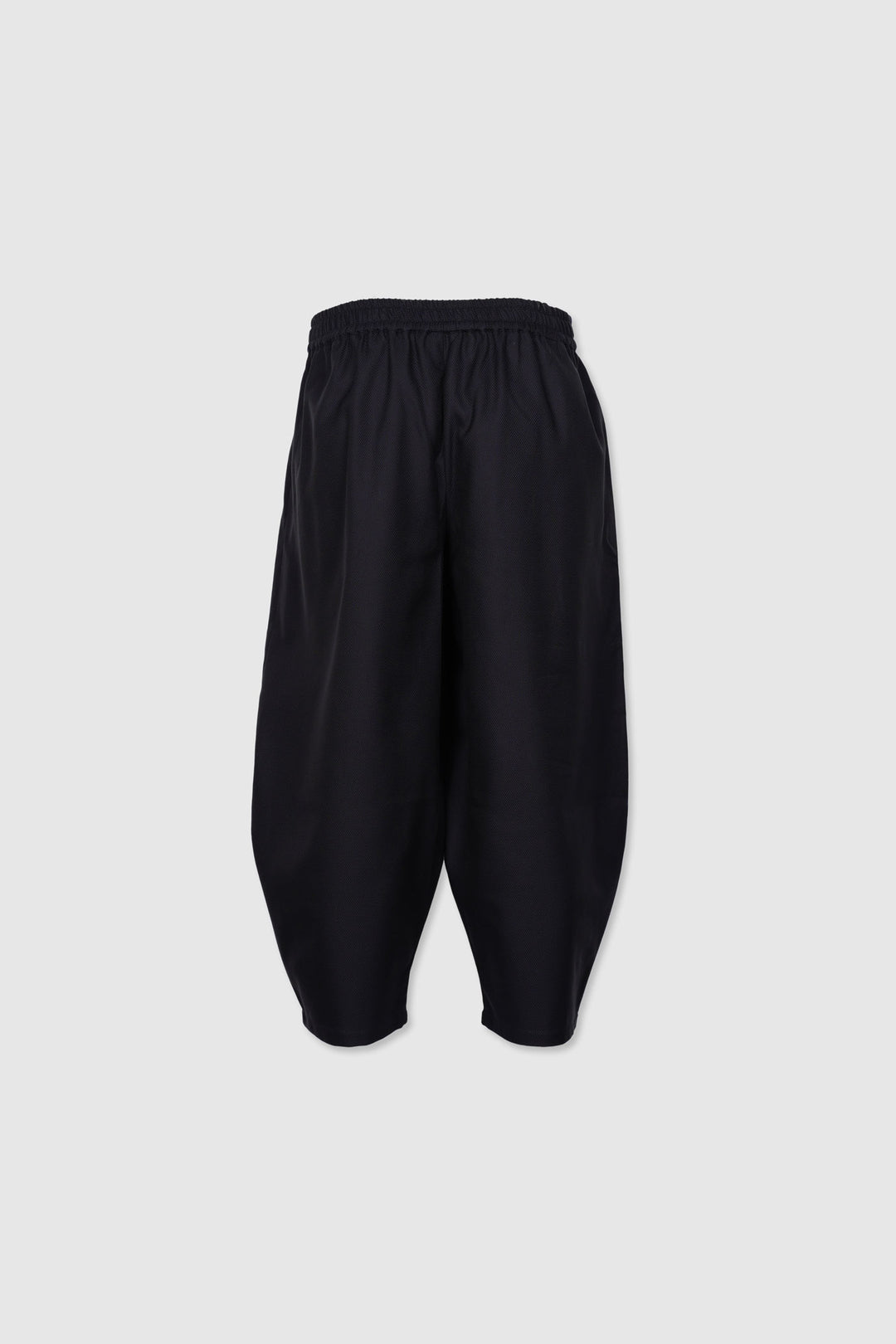Italian Cotton Lantern Pants with Yukata Patch Pockets | Passeggiata Elegante