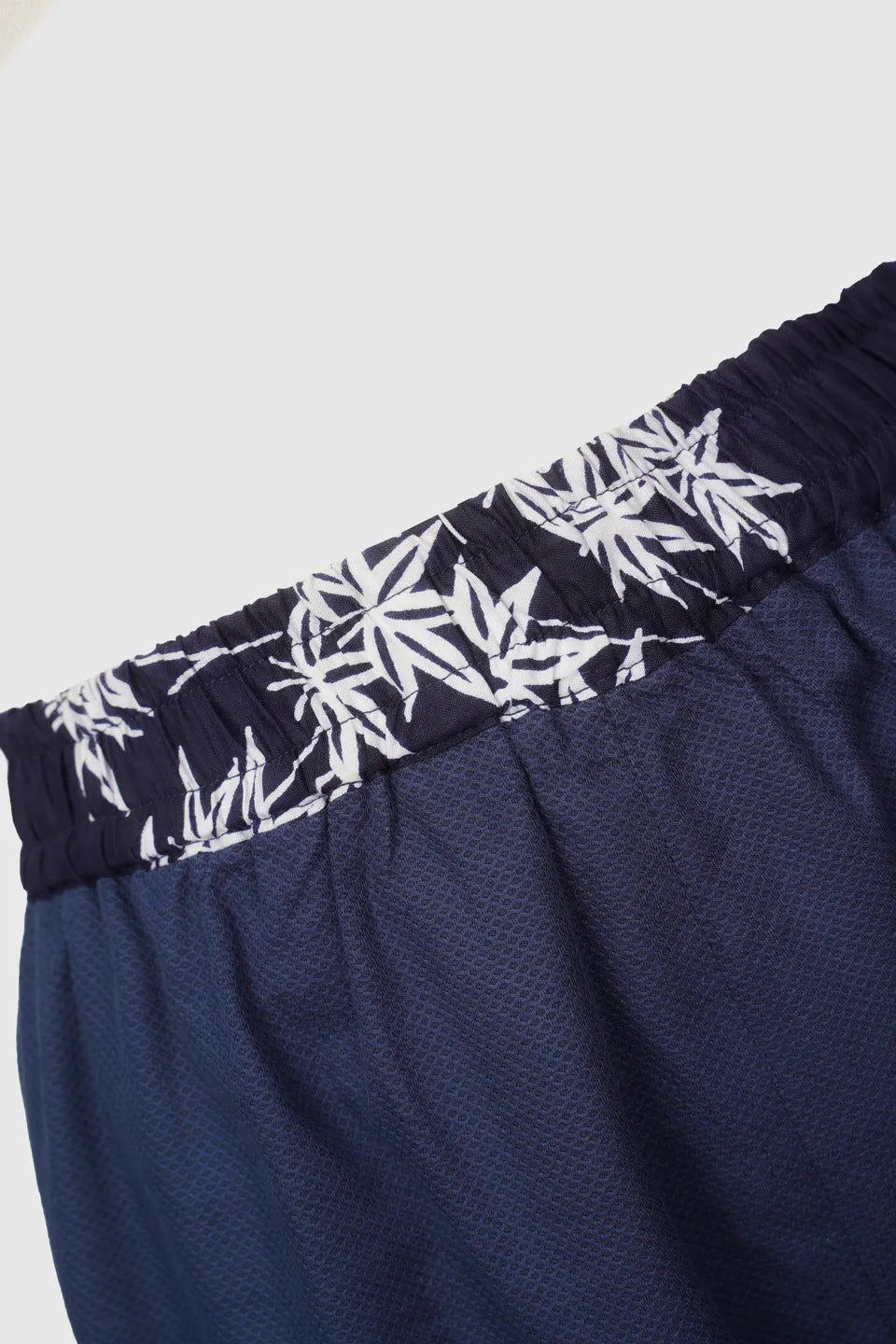 Italian Cotton Lantern Pants with Yukata Patch Pockets | Passeggiata Elegante