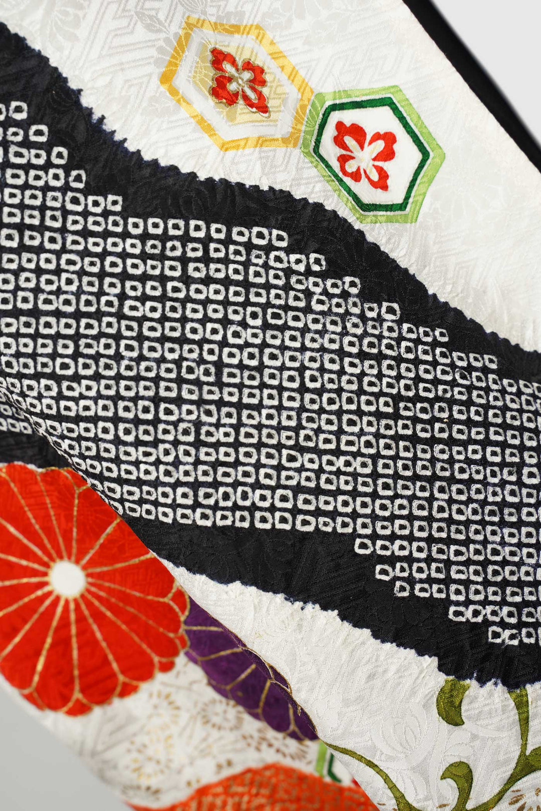 Palazzo Paperbag Waist Silk & Shibori Silk Pants | Chou