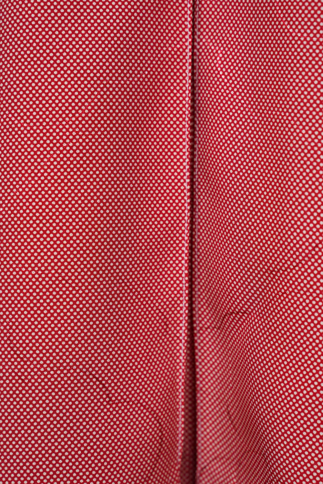 Pastel Red Silk Shift Dress