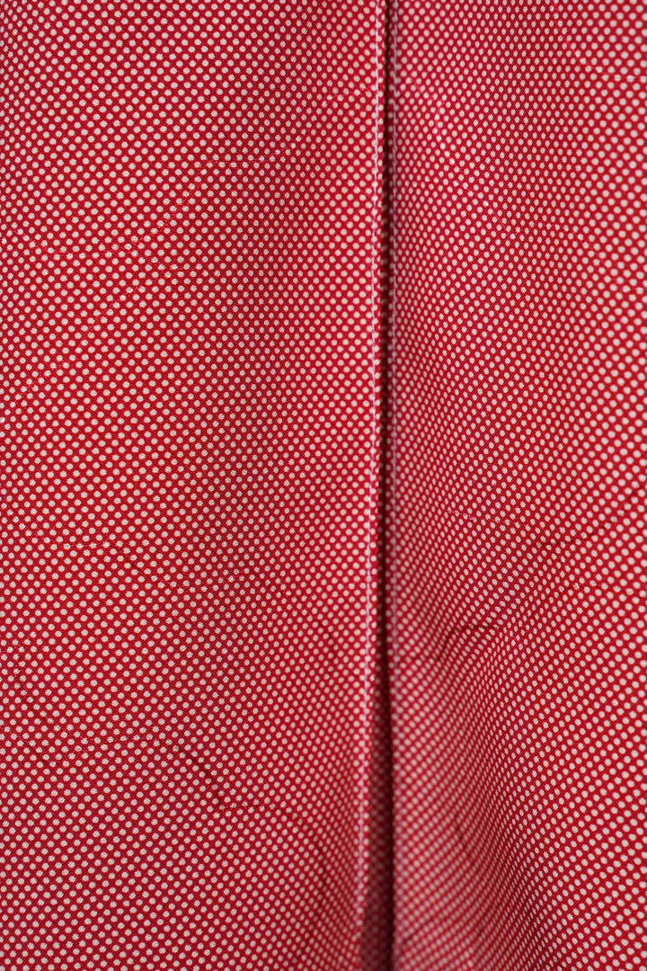 Pastel Red Silk Shift Dress