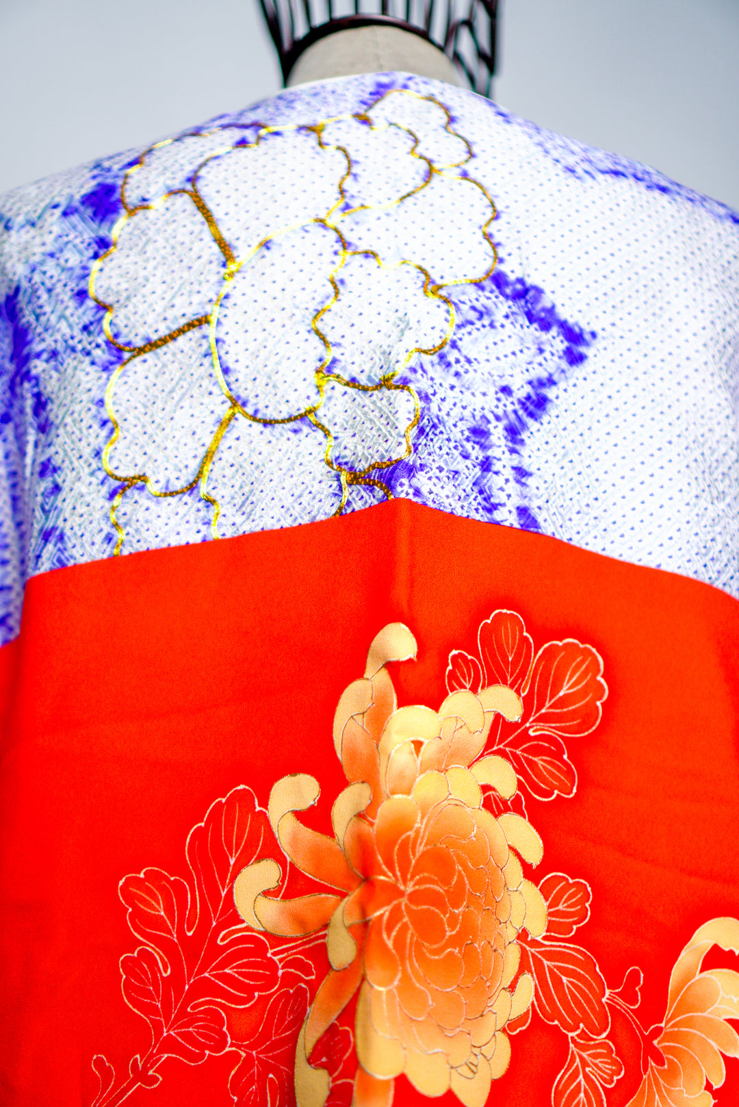 Reversible Silk 4-Way Bolero Jacket | Dokujisei