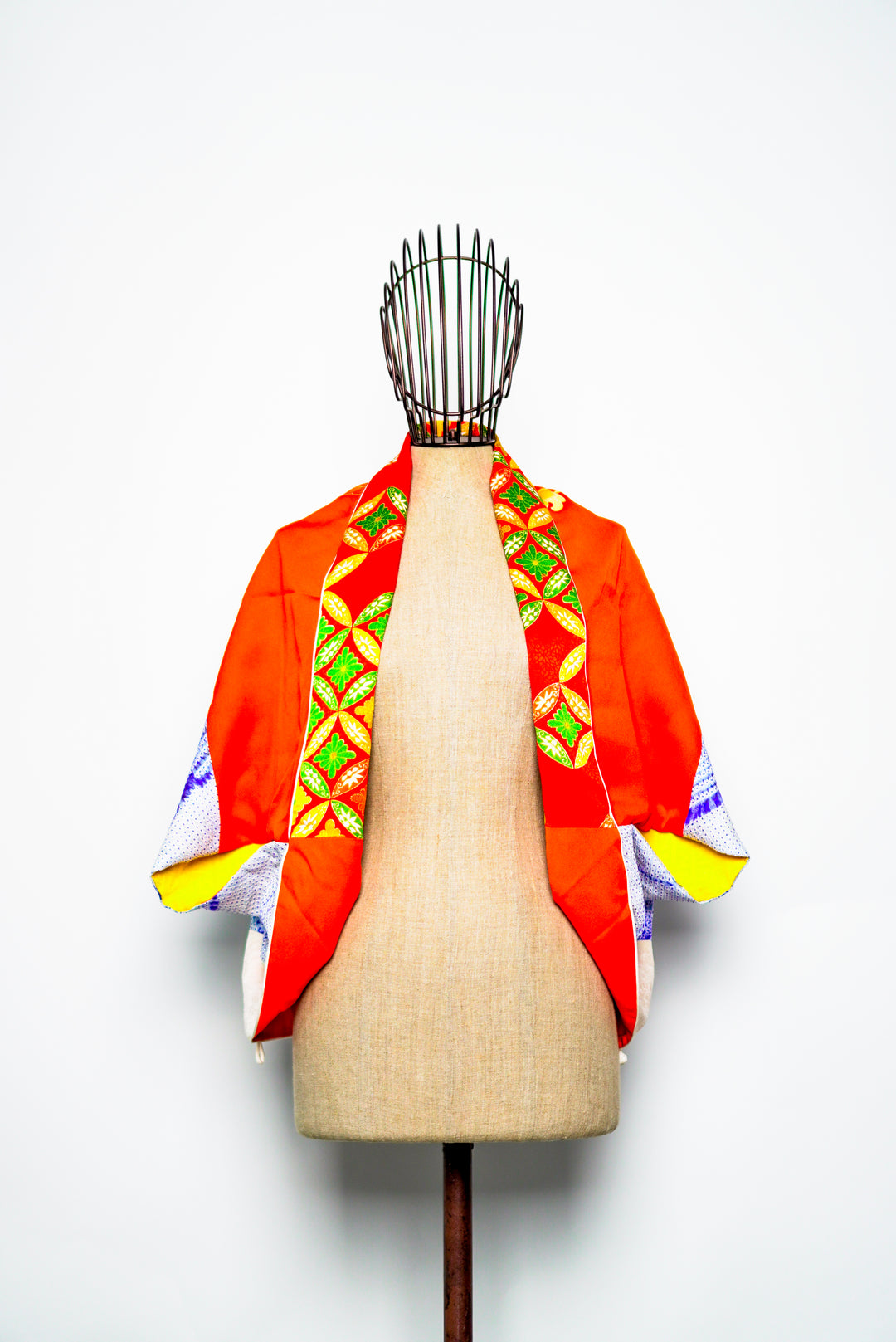 Reversible Silk 4-Way Bolero Jacket | Dokujisei