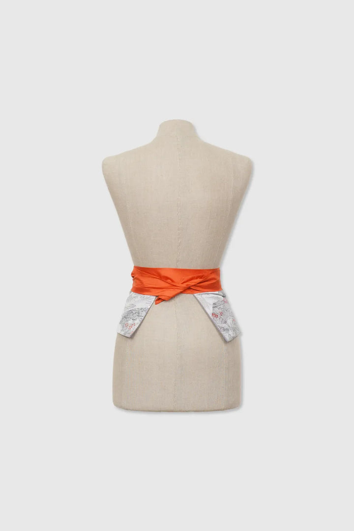 Reversible Two-Panel Silk Belt