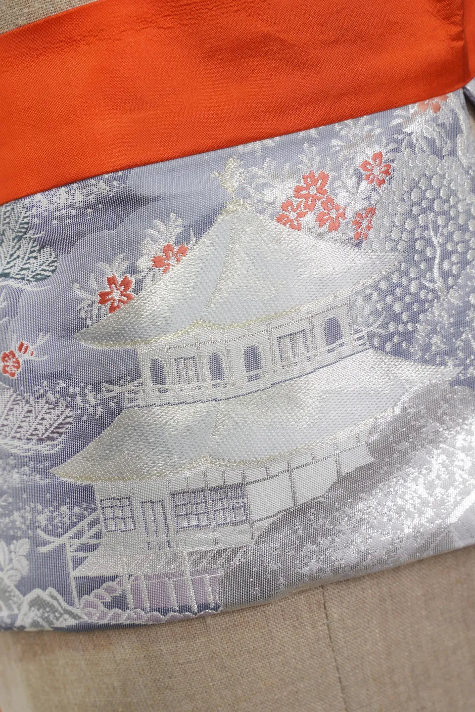 Reversible Two-Panel Silk Belt