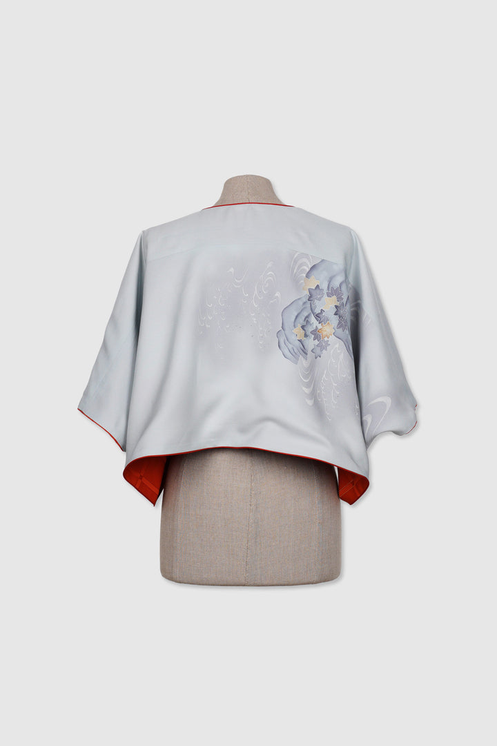 Silk Bolero Reversible 4-Way Jacket