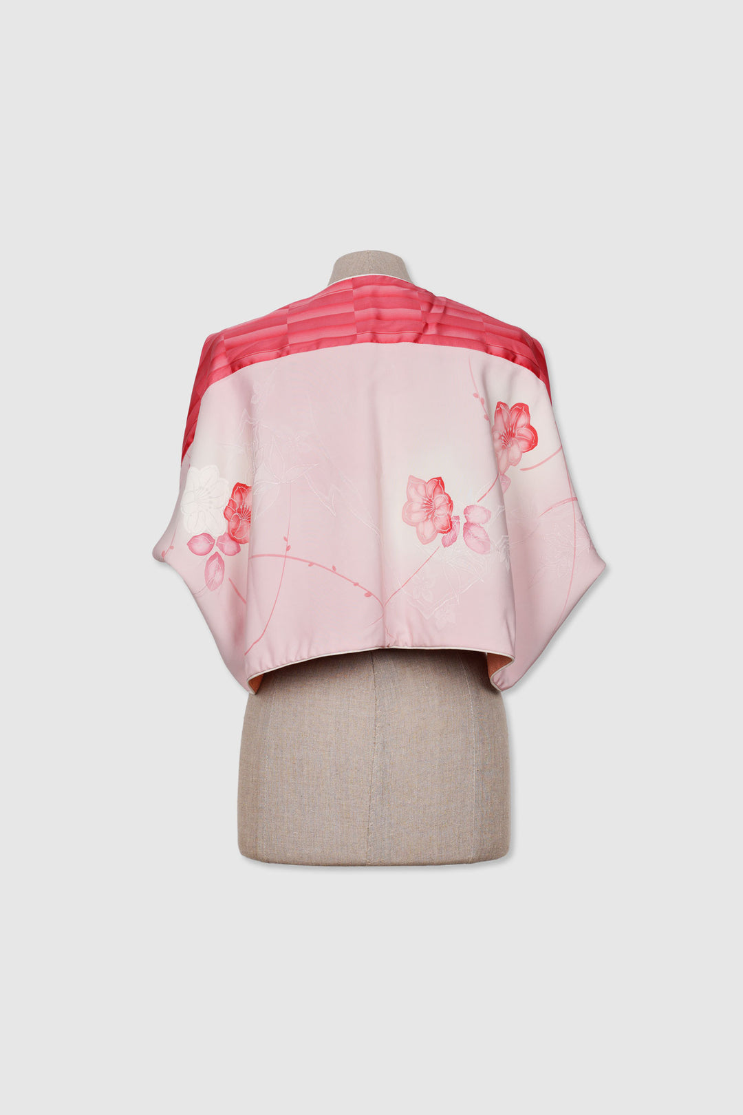 Silk Reversible 4-Way Bolero Jacket