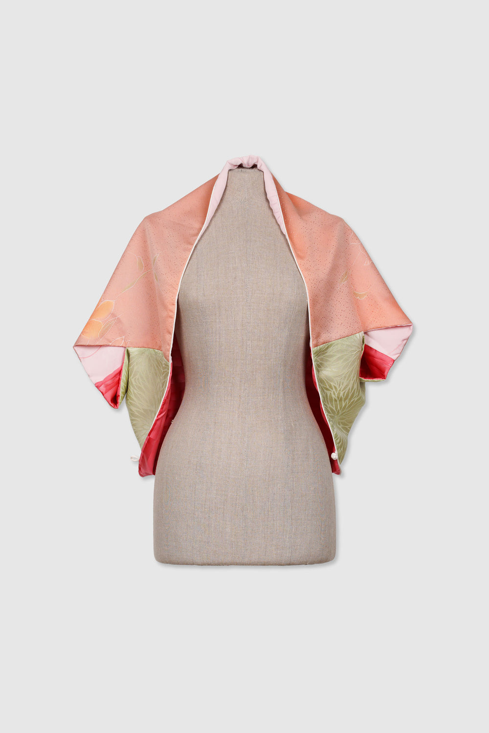 Silk Reversible 4-Way Bolero Jacket