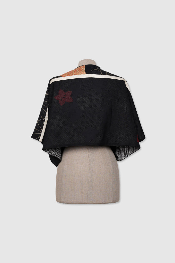 Silk Reversible 4-Way Bolero Jacket
