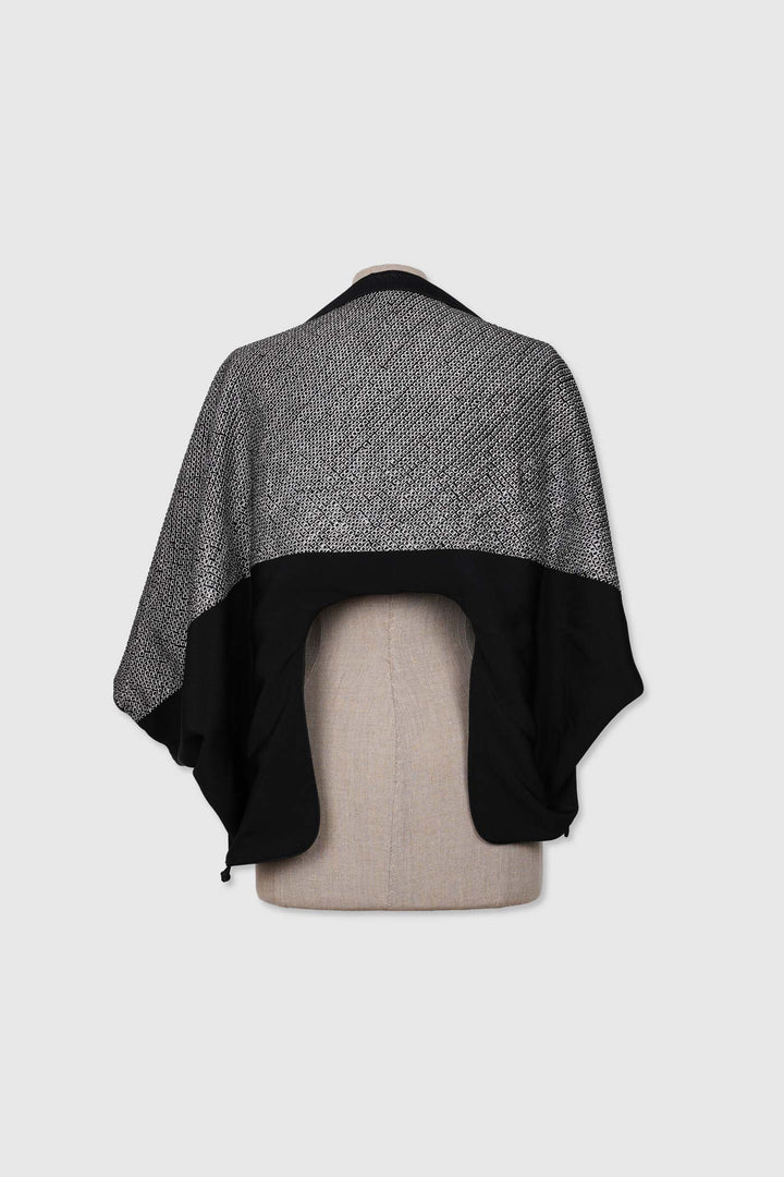 Silk Reversible 4-Way Bolero Jacket