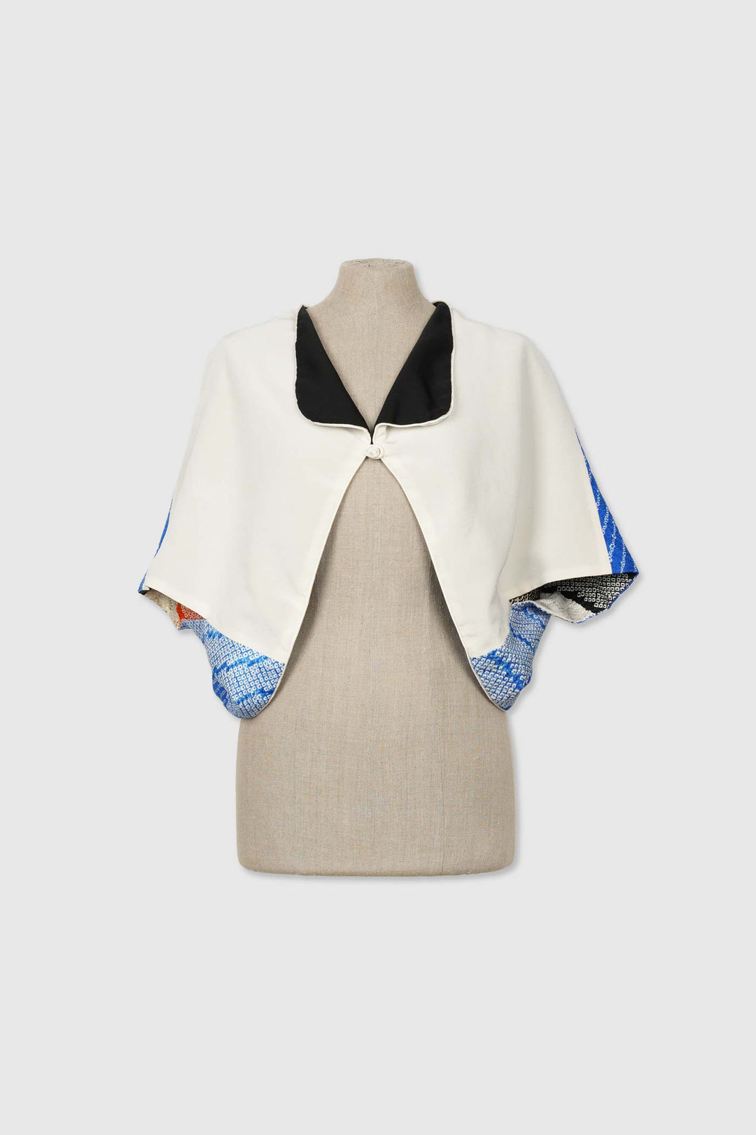 Silk Reversible 4-Way Bolero Jacket | Dokujisei