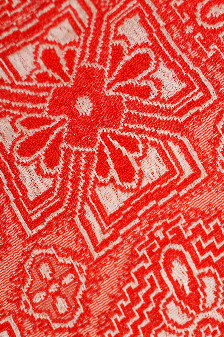 Silk Reversible 4-Way Bolero Jacket | Dokujisei | Ancient Flowers