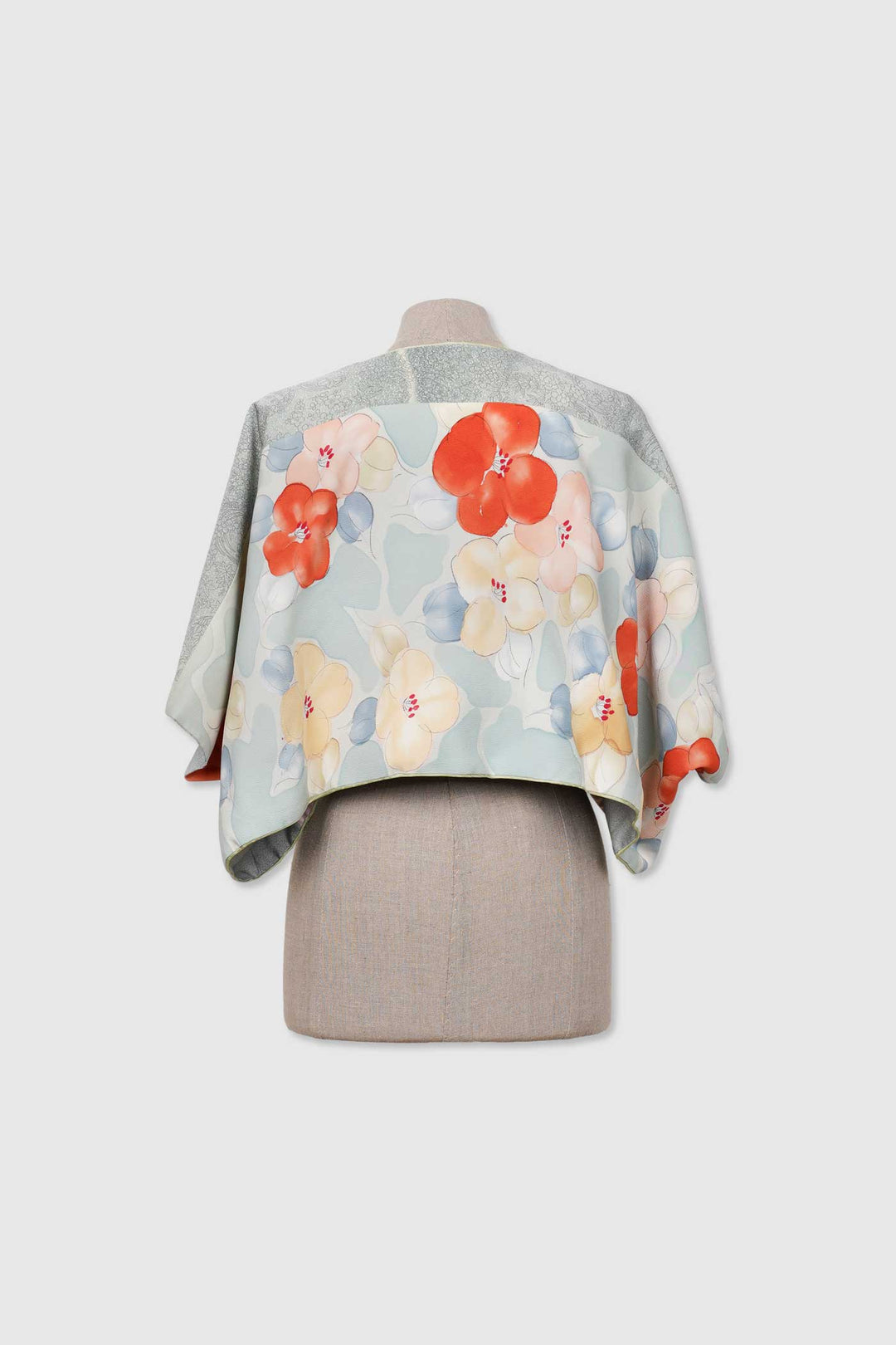 Silk Reversible 4-Way Bolero Jacket | Dokujisei | Garden