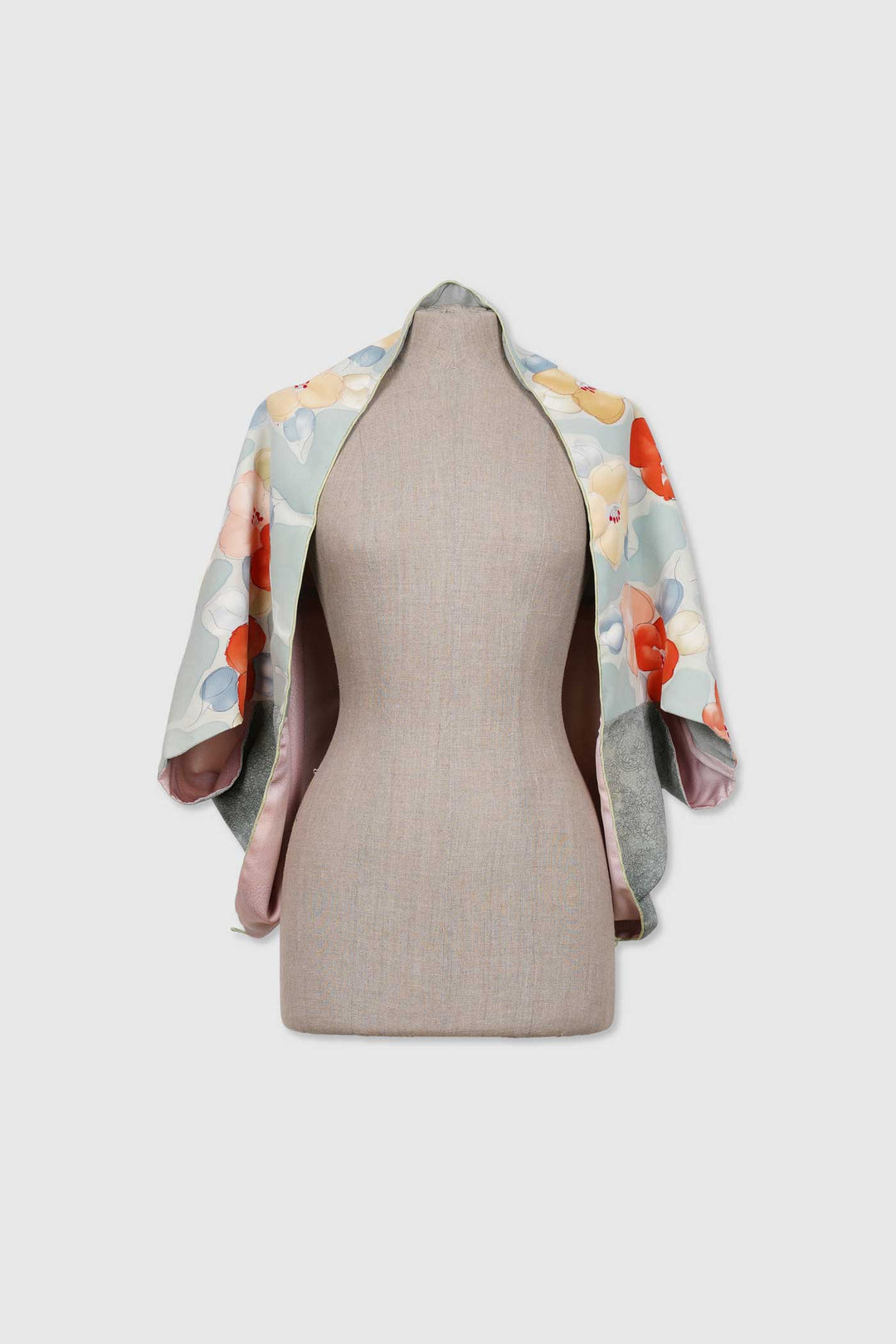 Silk Reversible 4-Way Bolero Jacket | Dokujisei | Garden