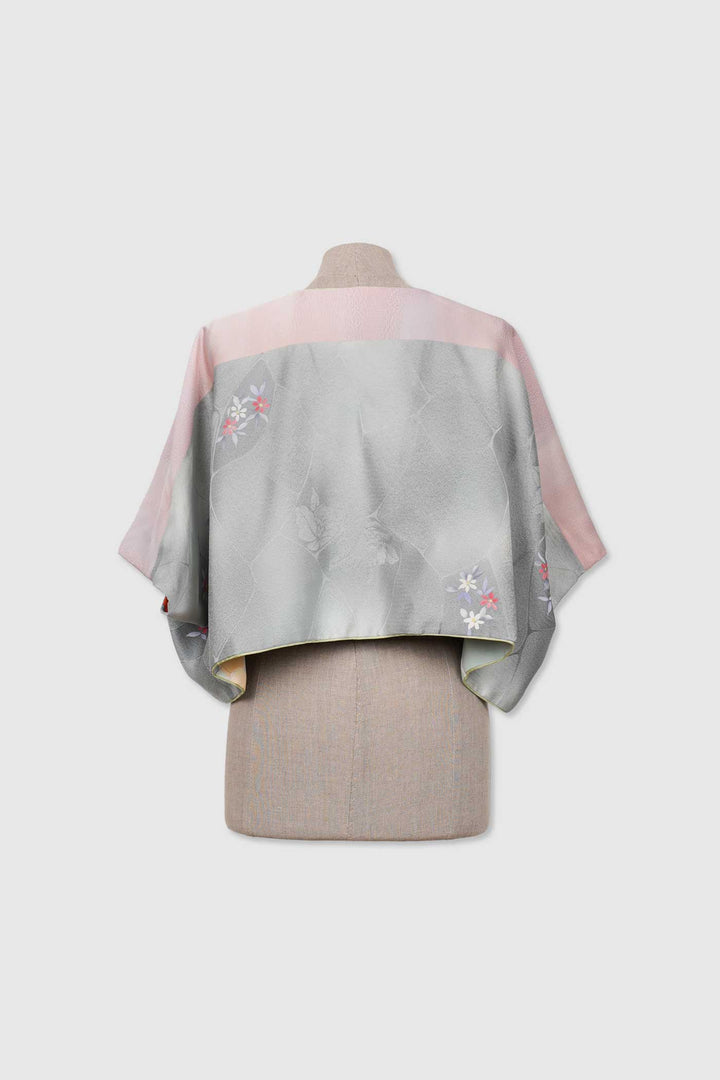 Silk Reversible 4-Way Bolero Jacket | Dokujisei | Garden