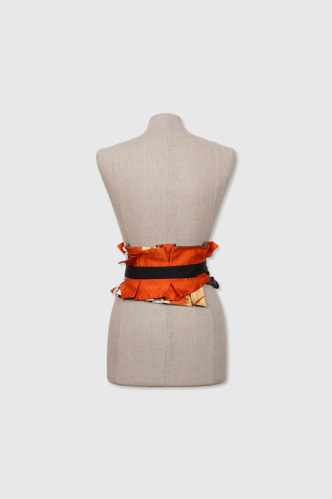 Silk Reversible Pleated Belt | Aurora | Classic Forest