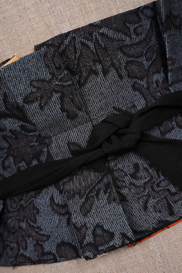 Silk Reversible Pleated Belt | Aurora | Classic Forest