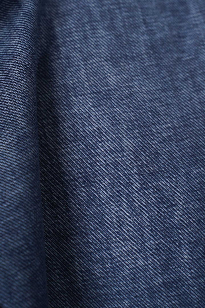 Soft Denim Reversible Patchwork Jacket