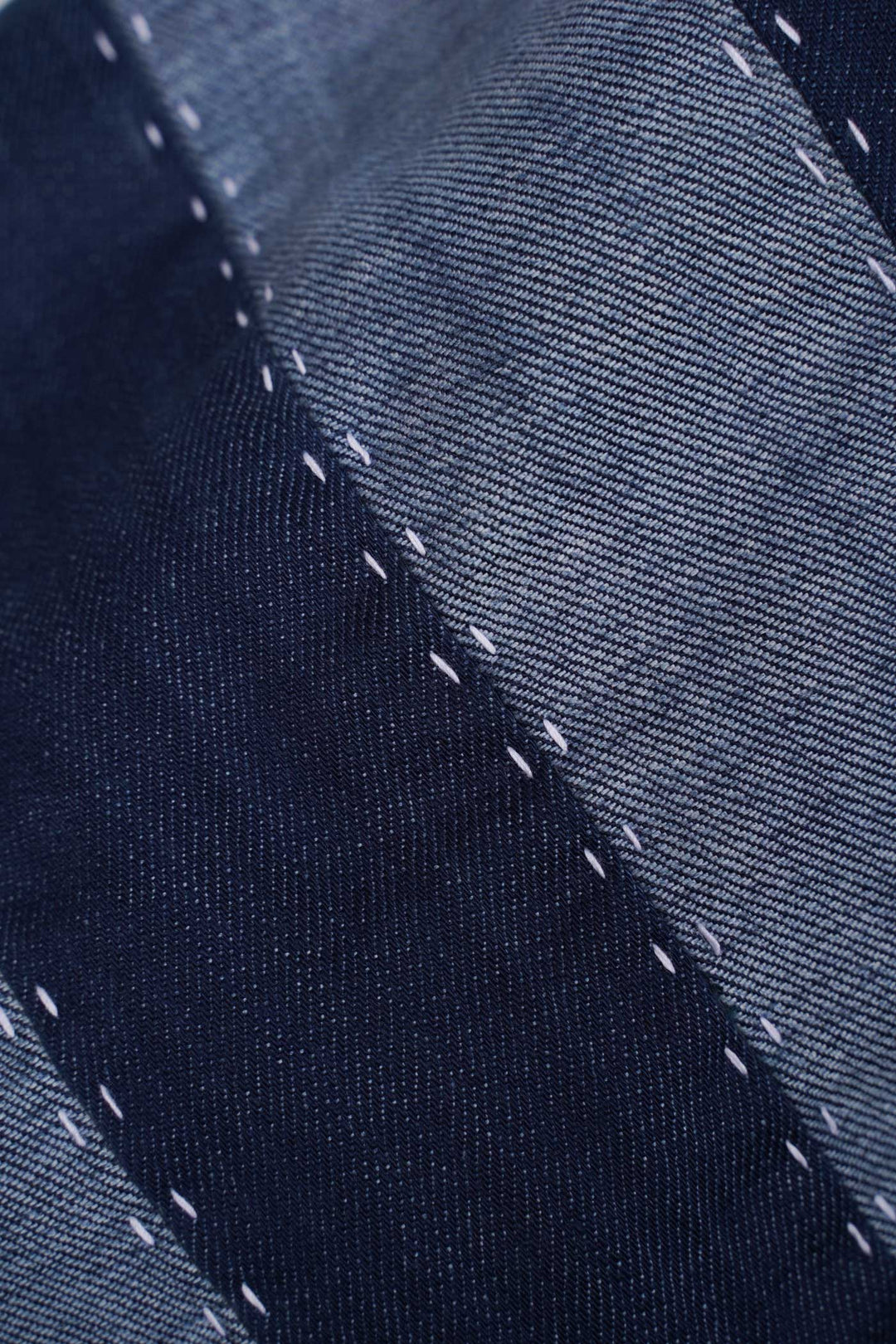 Soft Denim Reversible Patchwork Jacket