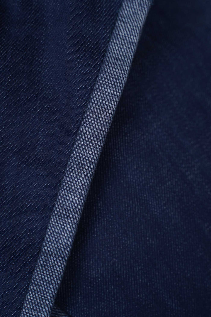 Soft Denim Reversible Patchwork Jacket