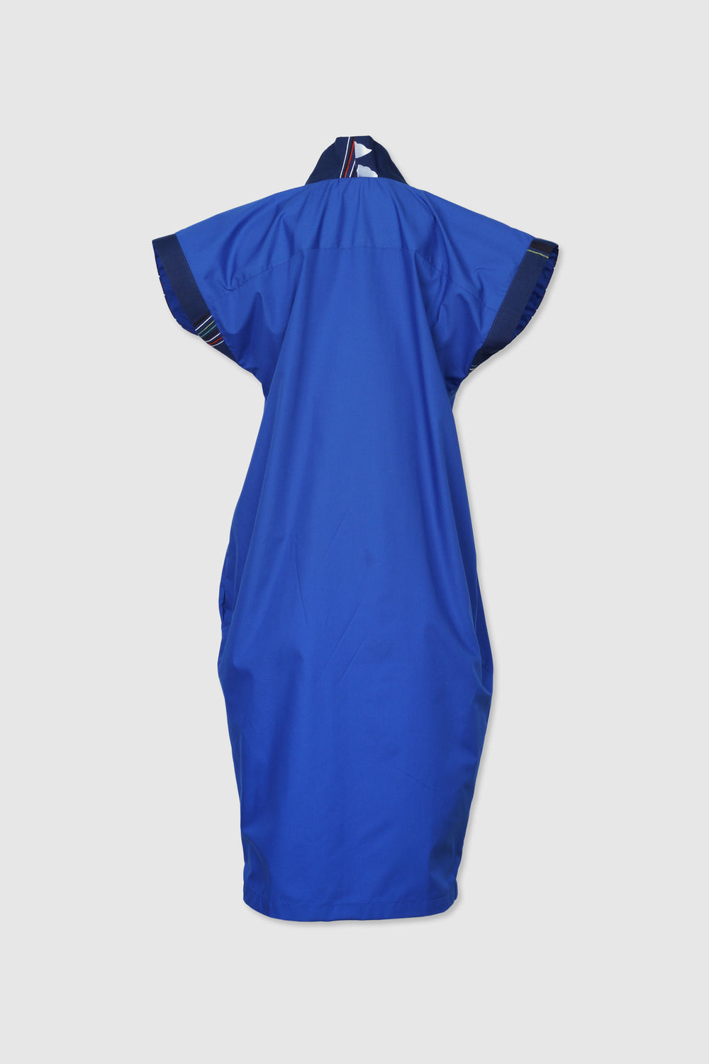 Tubular Dress with Yukata Lapel | Navya