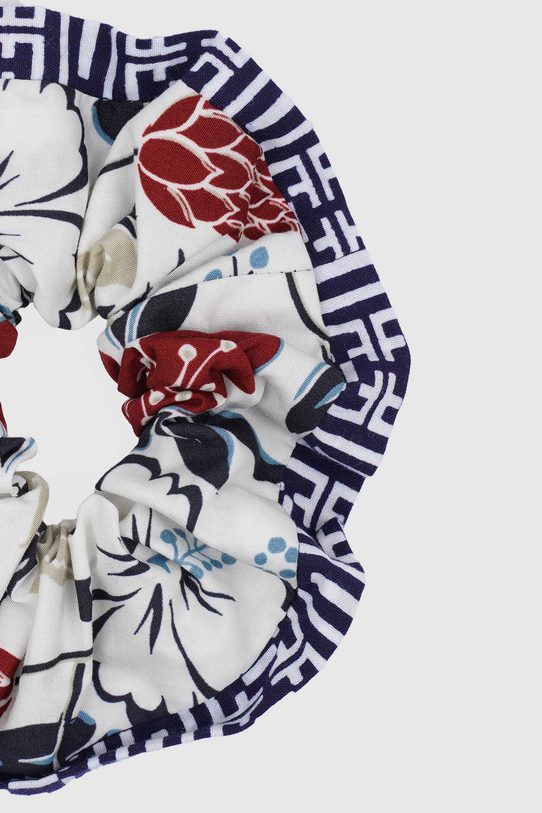 Yukata Cotton Hair Scrunchie