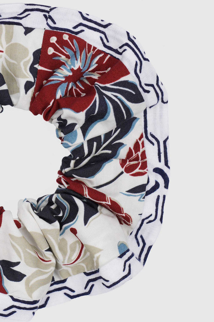 Yukata Cotton Hair Scrunchie