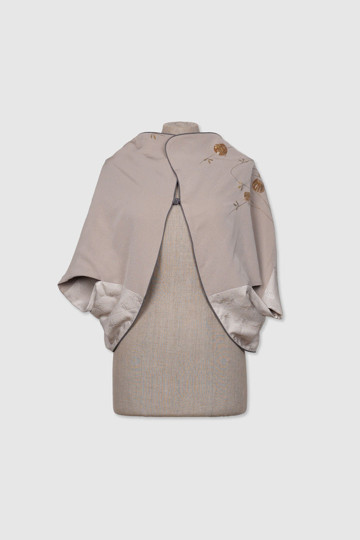 4-Way Reversible Silk Bolero Jacket