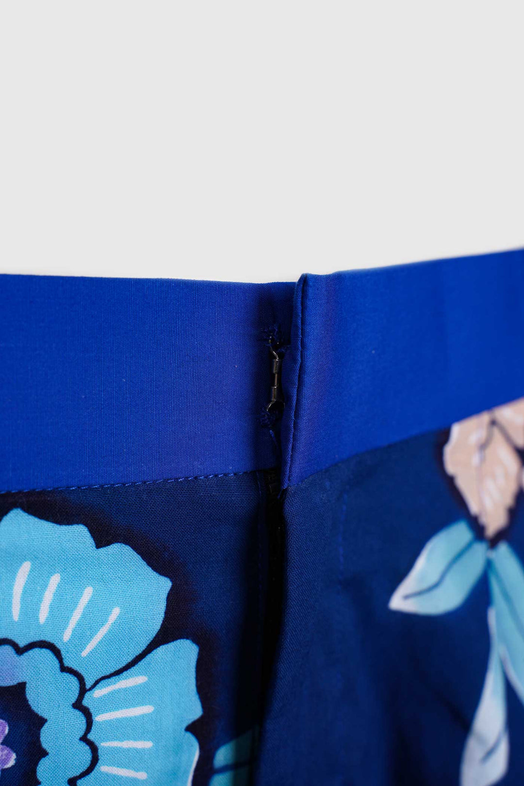 Cotton Lantern Shape Pants With Front Floral Designs