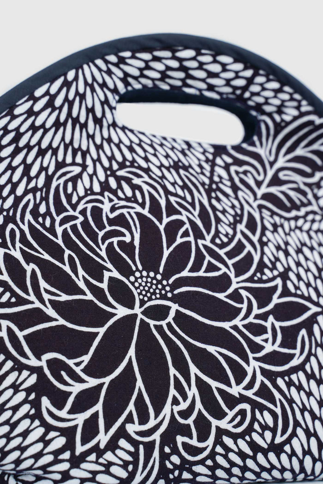 Japanese Cotton Floral Print for a Contemporary Bag