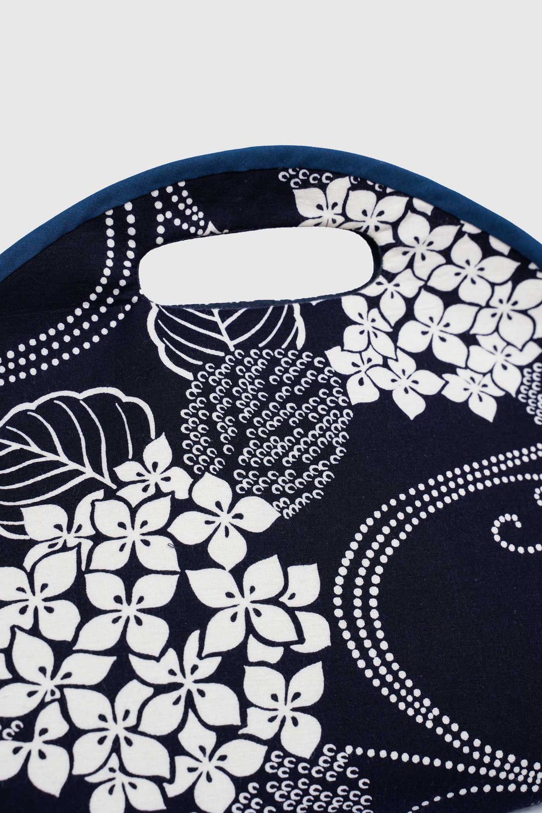 Japanese Cotton Floral Print for a Contemporary Bag