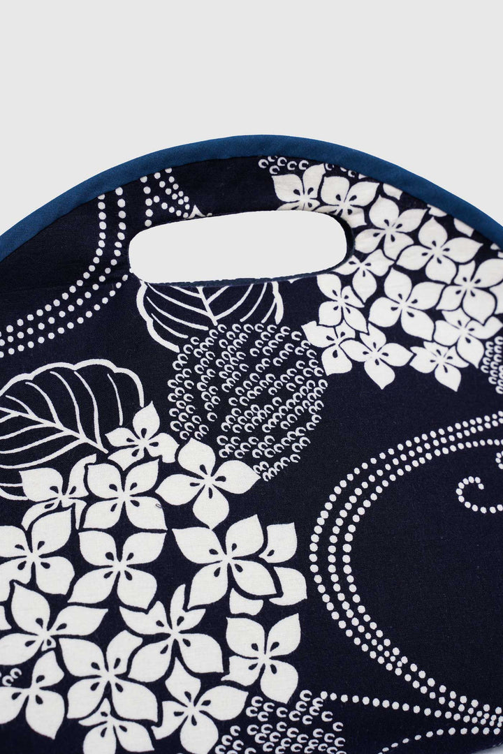 Japanese Cotton Floral Print for a Contemporary Bag