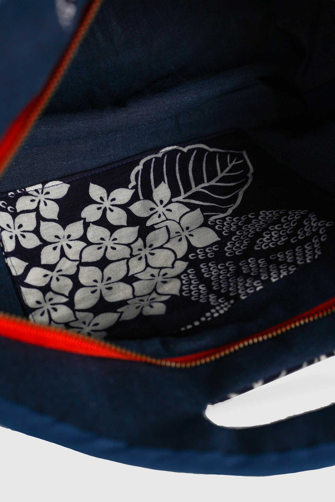 Japanese Cotton Floral Print for a Contemporary Bag