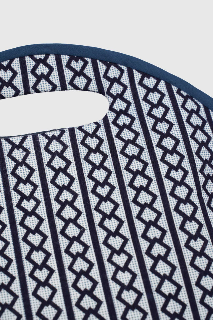 Japanese Cotton Geometric Print for a Contemporary Bag