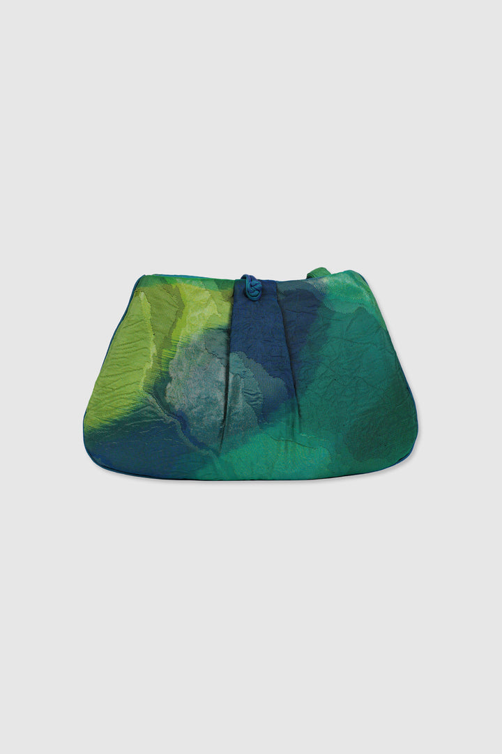 Japanese Obi Silk Brocade for a Contemporary Clutch Bag