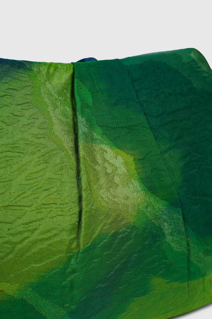 Japanese Obi Silk Brocade for a Contemporary Clutch Bag