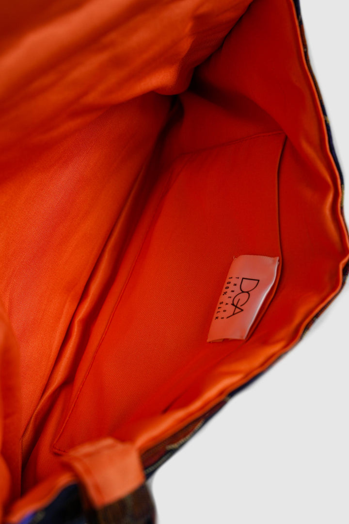 Japanese Obi Silk Brocade for a Contemporary Clutch Bag