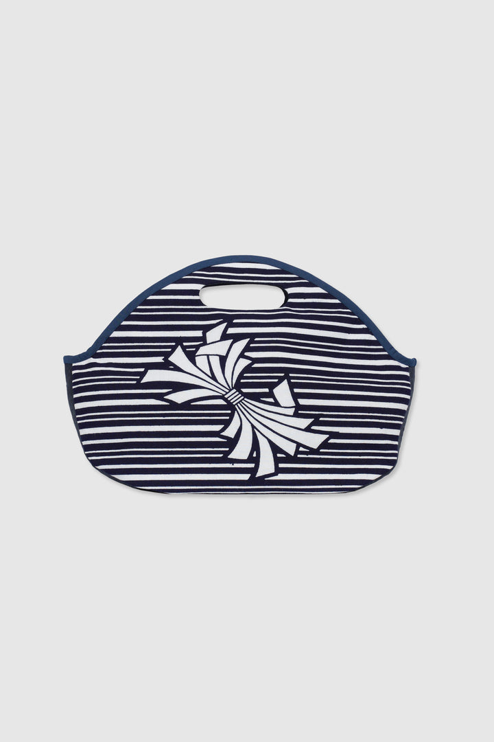 Japanese Patterned Cotton for a Contemporary Bag